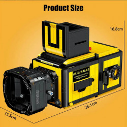 moc idea digital video camera mini bricks kids toy