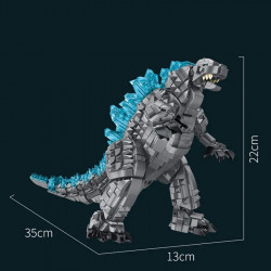 moc idea expert monster godzilla mecha bricks toys