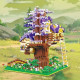 moc idea experts mini bricks elf tree house toys kids moc idea experts mini bricks elf tree house toys kids
