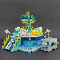 moc idea experts underwater ocean spin bricks kids toys