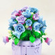 moc idea potted bellflower plant bricks kids toys moc idea potted bellflower plant bricks kids toys