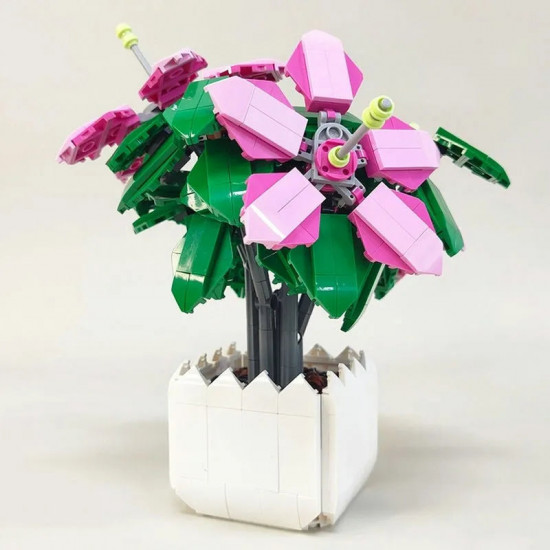 moc idea potted lyly azalea plant bricks kids toys moc idea potted lyly azalea plant bricks kids toys