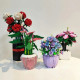 moc idea potted palm pink plants bricks kids toys moc idea potted palm pink plants bricks kids toys
