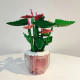 moc idea potted palm pink plants bricks kids toys moc idea potted palm pink plants bricks kids toys