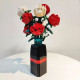 moc idea potted rose flower plant bricks kids toys moc idea potted rose flower plant bricks kids toys