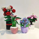 moc idea potted rose flower plant bricks kids toys moc idea potted rose flower plant bricks kids toys