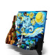 moc ideas art 3d starry night picture frame bricks kids toys moc ideas art 3d starry night picture frame bricks kids toys