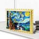 moc ideas art 3d starry night picture frame bricks kids toys moc ideas art 3d starry night picture frame bricks kids toys