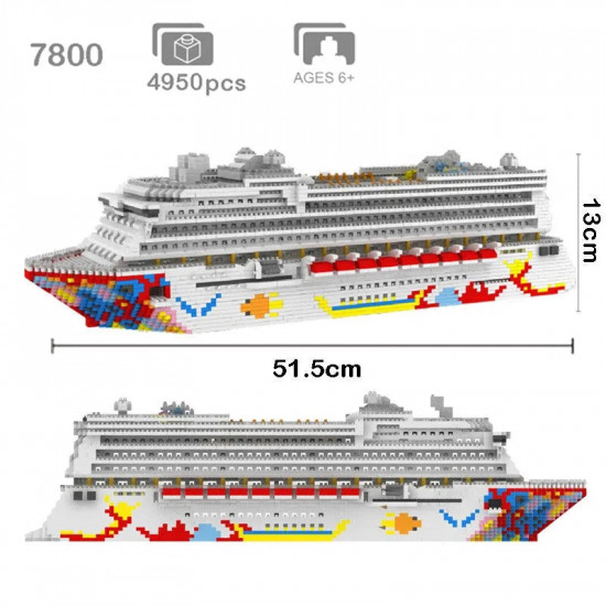 moc ideas big luxury cruise liner ship mini bricks toys moc ideas big luxury cruise liner ship mini bricks toys