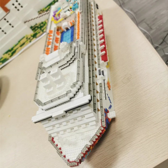moc ideas big luxury cruise liner ship mini bricks toys moc ideas big luxury cruise liner ship mini bricks toys