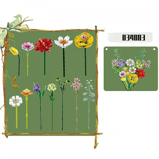 moc ideas creator expert flowers bouquet bricks toy moc ideas creator expert flowers bouquet bricks toy
