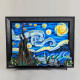 moc ideas creator the starry night paint frame bricks toys moc ideas creator the starry night paint frame bricks toys