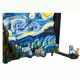 moc ideas creator the starry night paint frame bricks toys moc ideas creator the starry night paint frame bricks toys