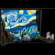 moc ideas creator the starry night paint frame bricks toys moc ideas creator the starry night paint frame bricks toys
