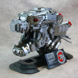 moc ideas experts king kong head mecha bricks toy