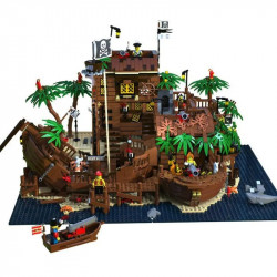 moc ideas pirates of barracuda bay ship 49016 bricks toys