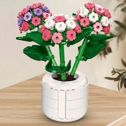 moc ideas potted hydrangea plant bricks kids toys