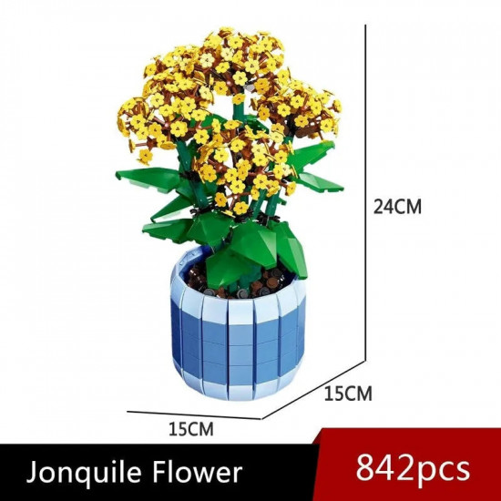 moc ideas potted jonquil plant bricks kids toys moc ideas potted jonquil plant bricks kids toys