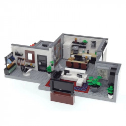 moc ideas queer eye fab 5 loft bricks toy 12008