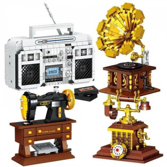 moc ideas retro phonograph mini bricks toy 00937 moc ideas retro phonograph mini bricks toy 00937