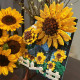 moc ideas sunflowers helianthus art painting bricks toy moc ideas sunflowers helianthus art painting bricks toy