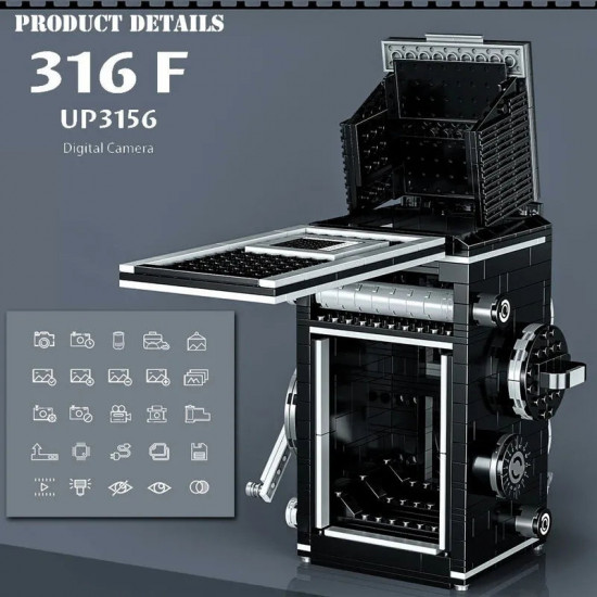 moc ideas vintage digital retro camera bricks toy 00847 moc ideas vintage digital retro camera bricks toy 00847