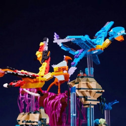 moc illuminated world of pandora bricks toys 3005