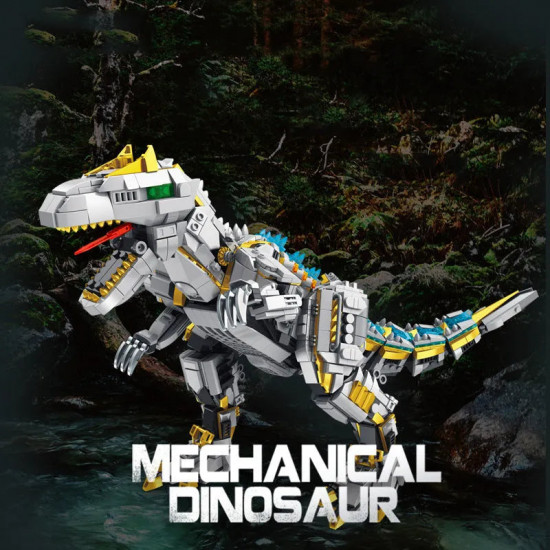 moc jurassic dinosaur mechanical allosaurus bricks toy moc jurassic dinosaur mechanical allosaurus bricks toy