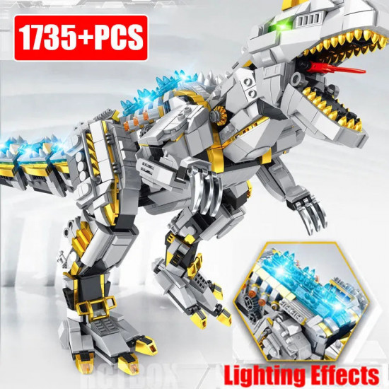 moc jurassic dinosaur mechanical allosaurus bricks toy moc jurassic dinosaur mechanical allosaurus bricks toy
