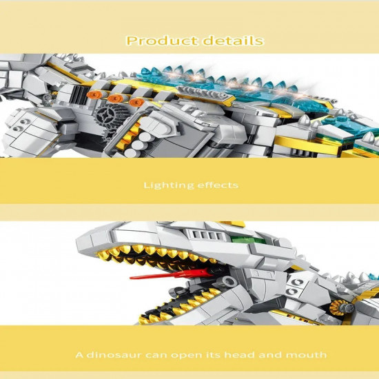 moc jurassic dinosaur mechanical allosaurus bricks toy moc jurassic dinosaur mechanical allosaurus bricks toy