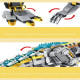 moc jurassic dinosaur mechanical allosaurus bricks toy moc jurassic dinosaur mechanical allosaurus bricks toy