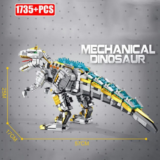 moc jurassic dinosaur mechanical allosaurus bricks toy moc jurassic dinosaur mechanical allosaurus bricks toy