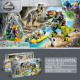 moc jurassic park t. rex vs dino-mech battle bricks toy moc jurassic park t. rex vs dino-mech battle bricks toy