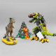 moc jurassic park t. rex vs dino-mech battle bricks toy moc jurassic park t. rex vs dino-mech battle bricks toy
