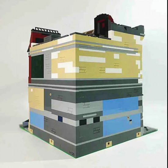 moc k126 experts ruin city bank apocalypse bricks toys moc k126 experts ruin city bank apocalypse bricks toys