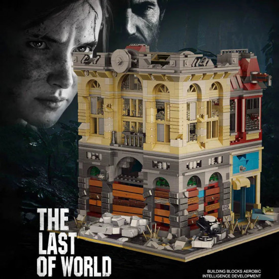 moc k126 experts ruin city bank apocalypse bricks toys moc k126 experts ruin city bank apocalypse bricks toys