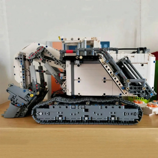 moc liebherr rh400 mining excavator truck bricks toy moc liebherr rh400 mining excavator truck bricks toy