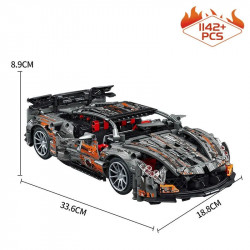 moc mclaren concept sports roadster car bricks toys c013