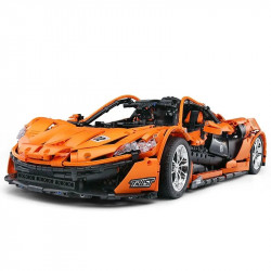 moc mclaren p1 hypercar racing car bricks toy 13090
