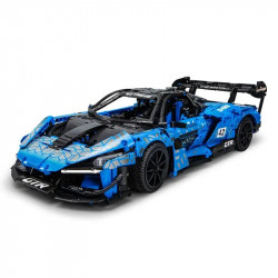 moc mclaren senna gtr racing sports car bricks toys