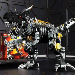 moc mechanical ancient beasts dinosaur bricks toy