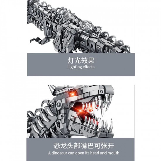 moc mechanical dinosaur tyrannosaurus rex bricks toy moc mechanical dinosaur tyrannosaurus rex bricks toy