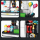 moc mechanical violent bear half robot bricks toy 6303 moc mechanical violent bear half robot bricks toy 6303