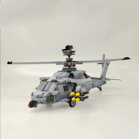 moc military airborne attack fighter helicopter bricks toys moc military airborne attack fighter helicopter bricks toys