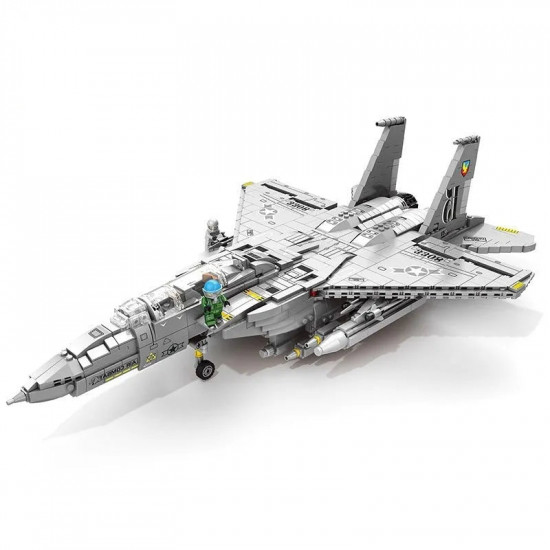 moc military aircraft f15e jet fighter plane bricks toys moc military aircraft f15e jet fighter plane bricks toys