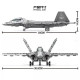 moc military aircraft f22 raptor fighter jet bricks toy moc military aircraft f22 raptor fighter jet bricks toy