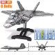 moc military aircraft f22 raptor fighter jet bricks toy moc military aircraft f22 raptor fighter jet bricks toy