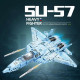 moc military aircraft su-57 heavy fighter jet bricks toy moc military aircraft su-57 heavy fighter jet bricks toy