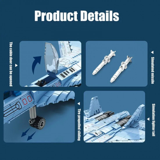 moc military aircraft su-57 heavy fighter jet bricks toy moc military aircraft su-57 heavy fighter jet bricks toy