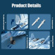 moc military aircraft su-57 heavy fighter jet bricks toy moc military aircraft su-57 heavy fighter jet bricks toy